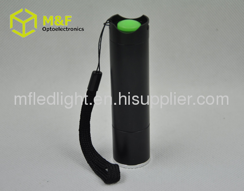 1w led flashlightsmall aluminum torch light for promotion