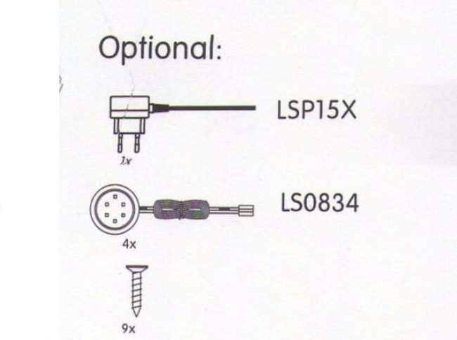 6PCS 3528SMD LED Cabinet Light