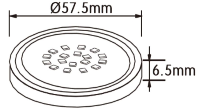 4*18PCS LED Ceiling Light