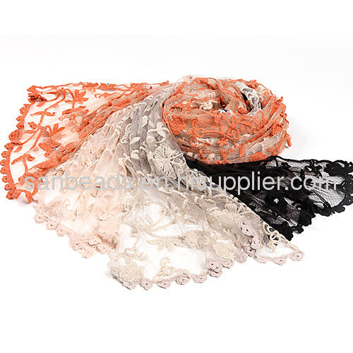 Fashion Floral Pashmina Shawls Scarf Wholesale