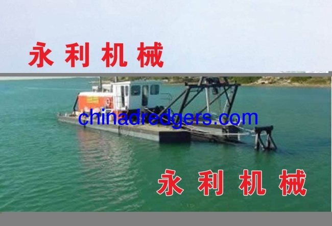 Cutter head suction dredging boat 