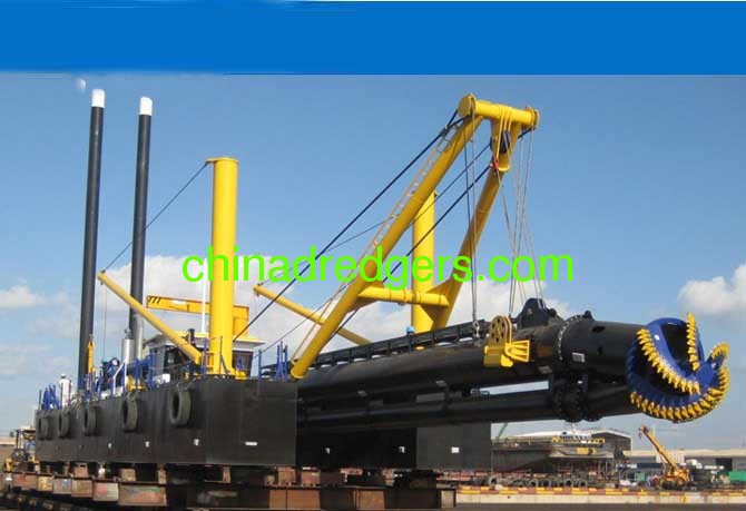 China 18 inch 3500m3/hr Cutter Suction Dredger 