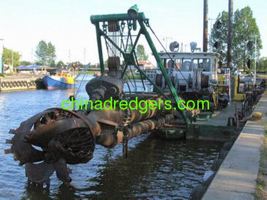 10/8 inch Cutter Suction Dredger for sand production