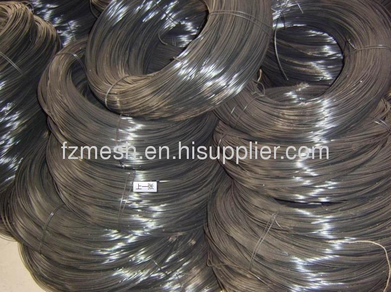 Flexibility elasticity black iron wire 