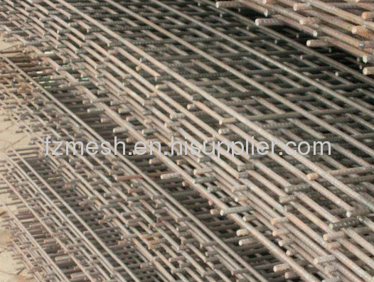 Concrete welded wire mesh panels