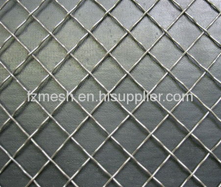 Crimped stainless steel welded wire mesh