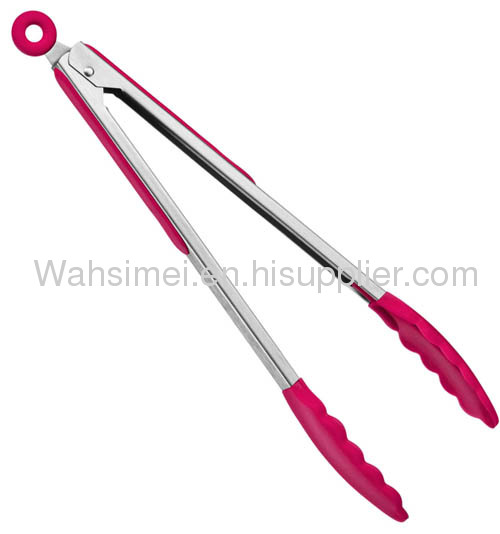 New-brand fashion clever silicon tongs for cookware