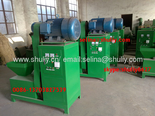 wheat husk charcoal briquette making machine / rice husk briquette making machine for charcoal use