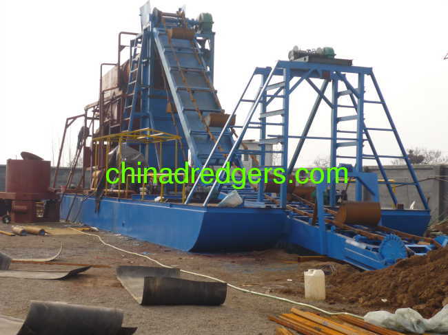 Chain bucket gold choosing equipment