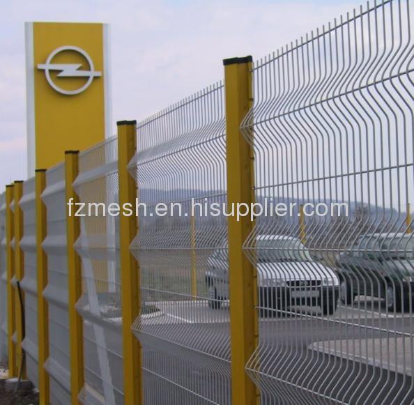 Welded highway guardrail low carbon steel wire fence