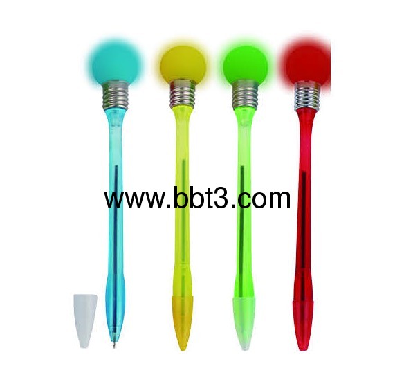 2012 New style plastic bulb lighting promotion pen