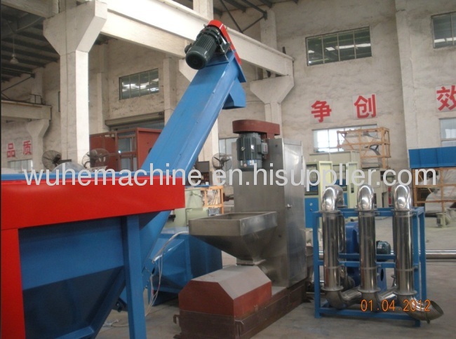 plastic scrap recycling machinery 