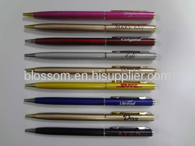 Promotional ball pen metal pen advertisement pen hotel pen