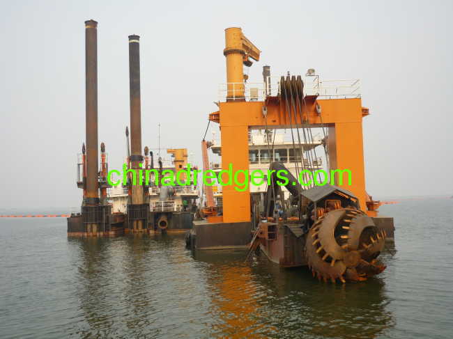 400/350 mm cutter suction dredger 