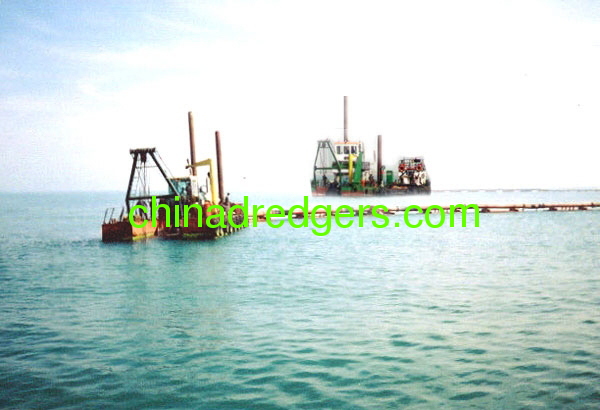 400/350 mm cutter suction dredger 