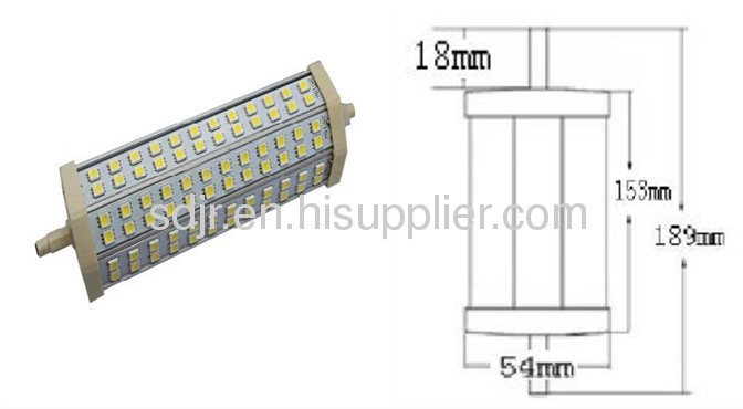 189mm 15w R7S led lamp double ended