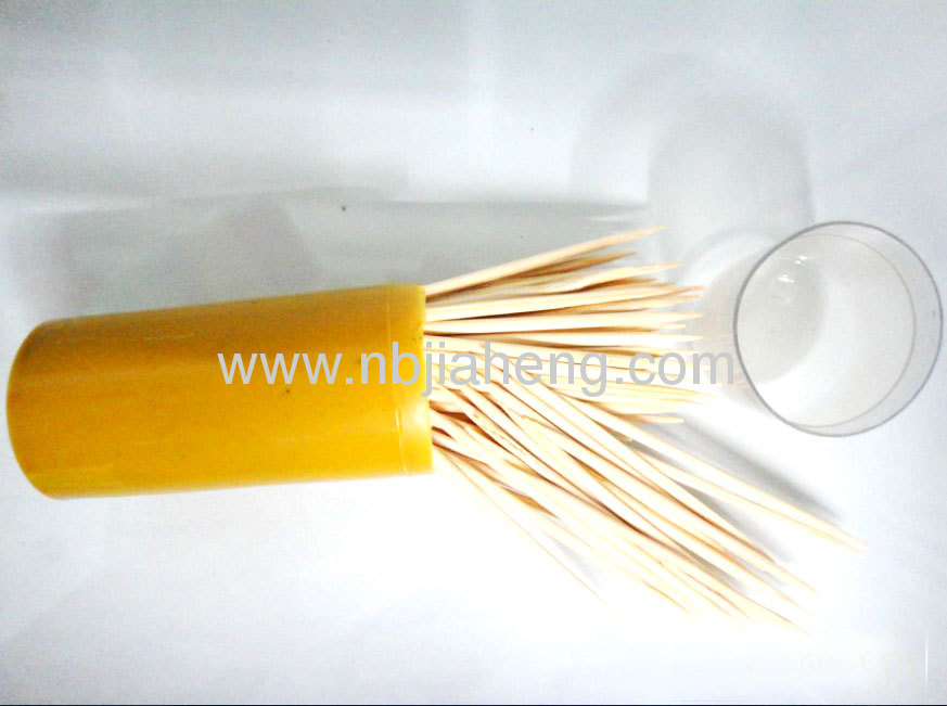 Wholesale High quality bamboo toothpick 65mm*2.0mm Products Banboo picks