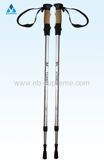 Trekking pole hiking climbing walking stick alpenstock