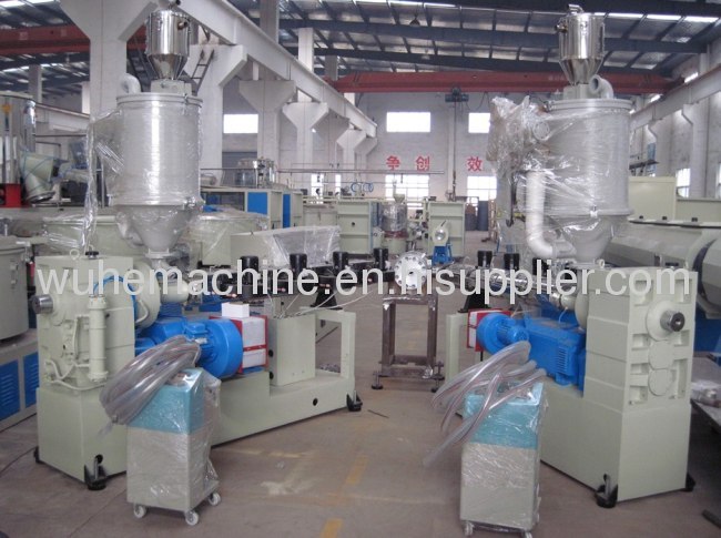 PE HDPE LDPE pipe machine 