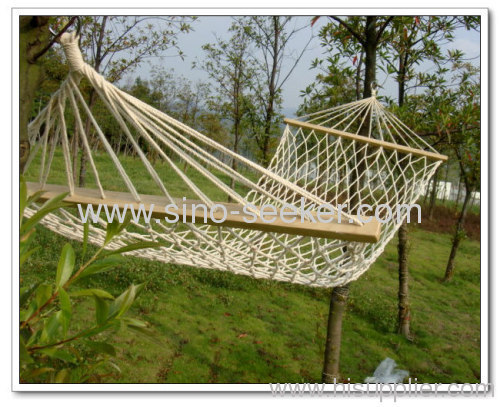 100% cotton rope hammock