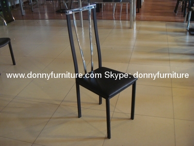 Metal PVC dining chair