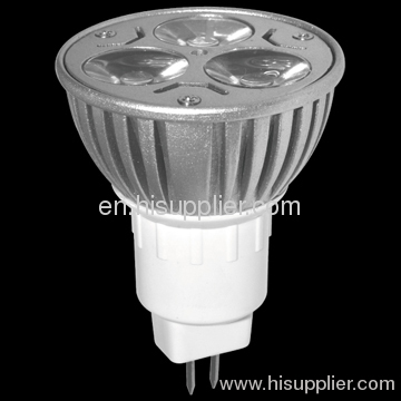 MR16 Beam Angle 60 Degree Led Spotlight Bulbs 3*1W AC85-265V