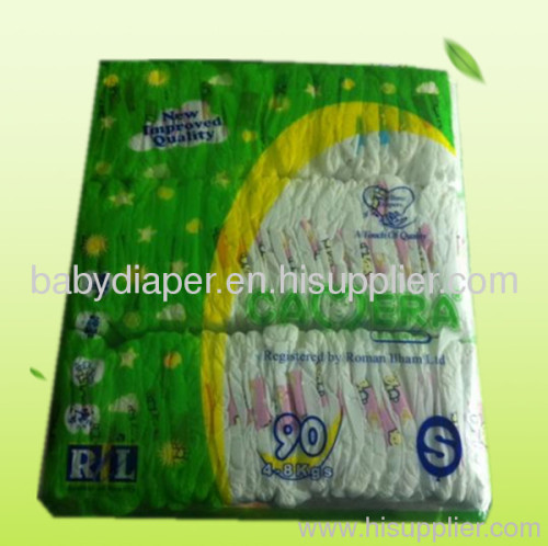 disposable baby diaper 50pcs per pack factory price