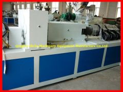 80/156 conical twin screw extruder