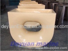 Marine chock type C DIN 81915