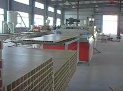 wpc door panel making machine