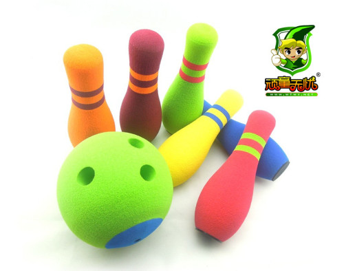 Foam mini bowling set toy for kids/children