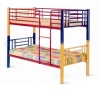 color iron bunk bed