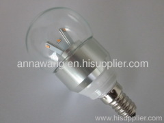 LED bulb light for home E14 E27 3w dimmable samsung smd CE ROHS approval