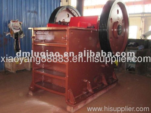 Hydraulic jaw crusher with CE and ISO certificate (PEV-400*600)