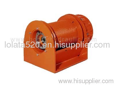 Free fall hydraulic winch