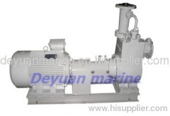 CYZ series marine horizontal self-priming centrifugal oil pump