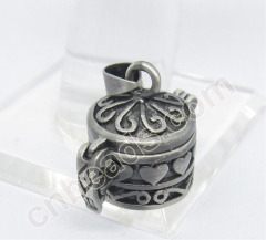 barrel box metal charms