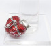 heart pandroa box metal jewelry charms