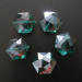 hexagonal Chinese cut crystal beads