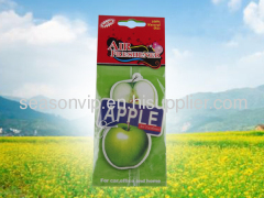 fruits paper car air freshener