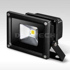 10W LED Floodlights black