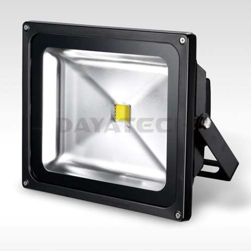 50W LED Floodlights black IP65