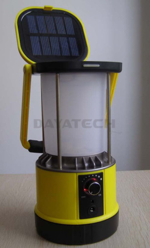 Solar power LED camping Light portable Lantern