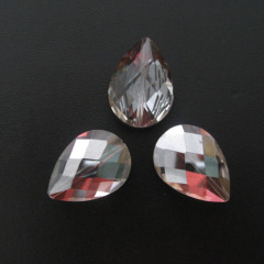 drop Chinese cut crystal beads
