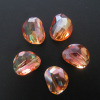 cashew Chinese cut crystal beads