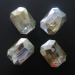 rectangle Chinese cut crystal beads