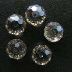 rondelle Chinese cut crystal beads