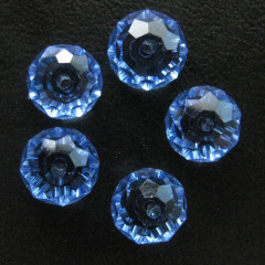 rondelle Chinese cut crystal beads
