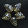 drop Chinese cut crystal beads