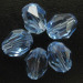 oval faceted Chinese cut crystal beads